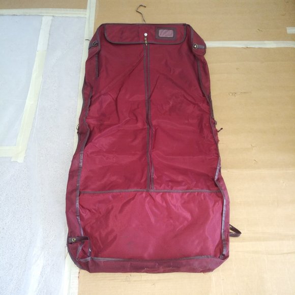 SAMSONITE BURGUNDY GARMENT BAG - Picture 2 of 13